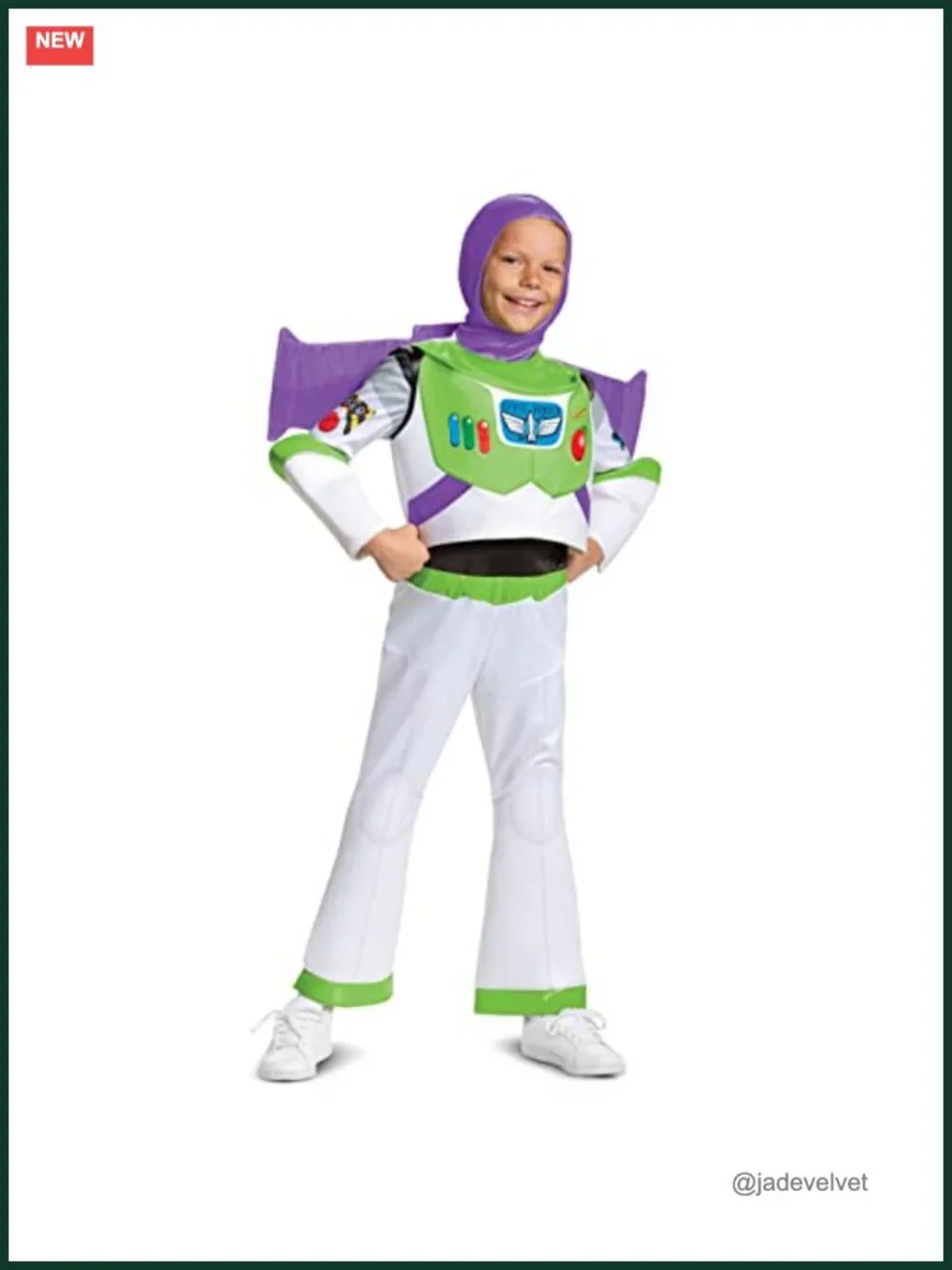 Official Buzz Lightyear Toy Story 4 Kids Costume Medium 7-8